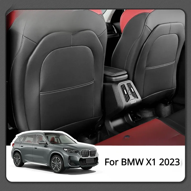 Защита для спинки автомобильного сиденья для BMW X1 iX1 2023 2024, Противоударная накладка, кожаный пылезащитный полноразмерный протектор сиденья, аксессуары для интерьера автомобиля
Защита для спинки автомобильного сиденья для BMW X1 iX1 2023 2024, Противоударная накладка, кожаный пылезащитный полноразмерный протектор сиденья, аксессуары для интерьера автомобиля