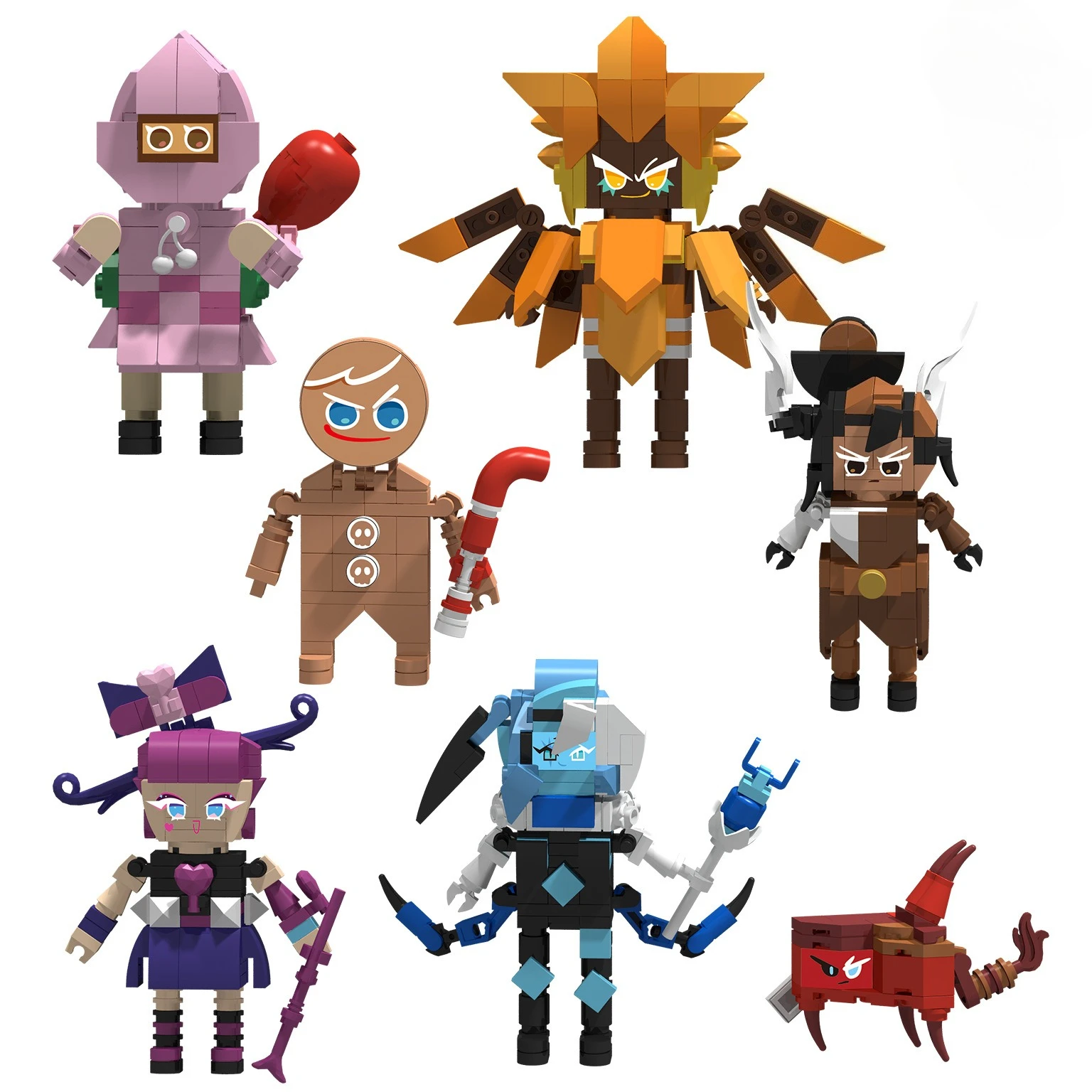 7 in 1 Shadow Milk biscuit Building Blocks Cookie Man Kingdom Monster Action Figure Building Bricks Shadow Milk Cookie Blocks
7 in 1 Shadow Milk biscuit Building Blocks Cookie Man Kingdom Monster Action Figure Building Bricks Shadow Milk Cookie Blocks