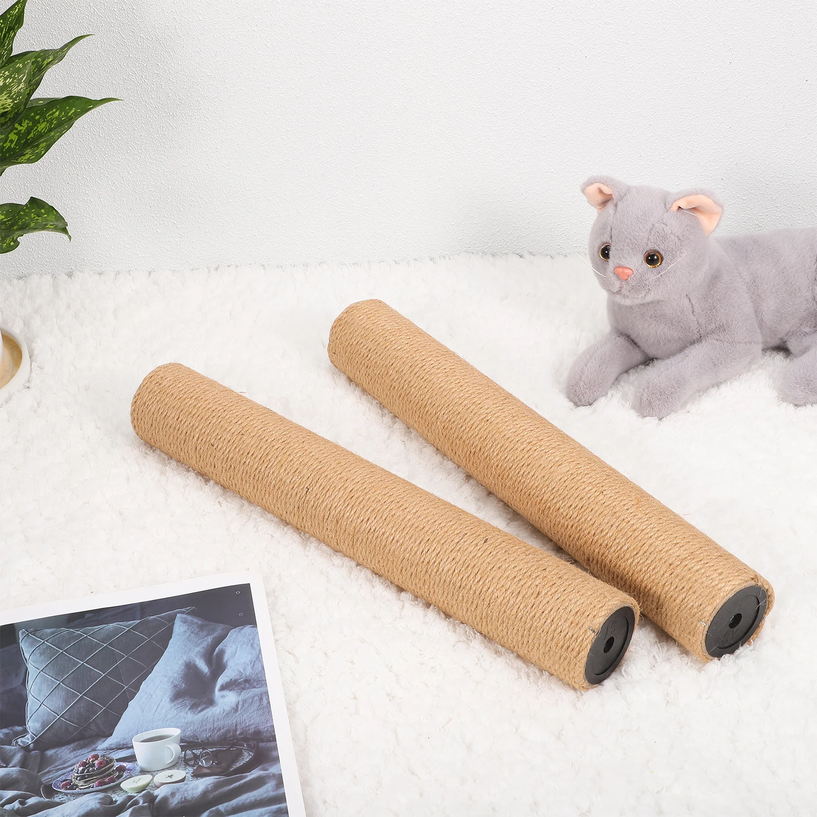 2 Pcs Sisal Cat Scratching Post Replacement Parts Vertical Climbing Supplies Durable Rope For Indoor Cats Furniture Tools Pet
2 Pcs Sisal Cat Scratching Post Replacement Parts Vertical Climbing Supplies Durable Rope For Indoor Cats Furniture Tools Pet