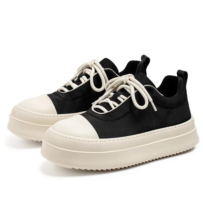 GIOIO Fall men's casual sneakers trend Platform shoes Street style tennis sneakers
GIOIO Fall men's casual sneakers trend Platform shoes Street style tennis sneakers