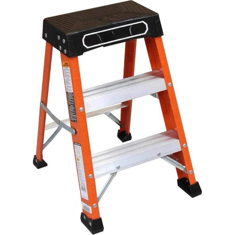 2-ступенчатый табурет-лестница из стекловолокна, промышленный, емкость 300 фунтов, тип IA, сертифицированный ANSI
2-ступенчатый табурет-лестница из стекловолокна, промышленный, емкость 300 фунтов, тип IA, сертифицированный ANSI