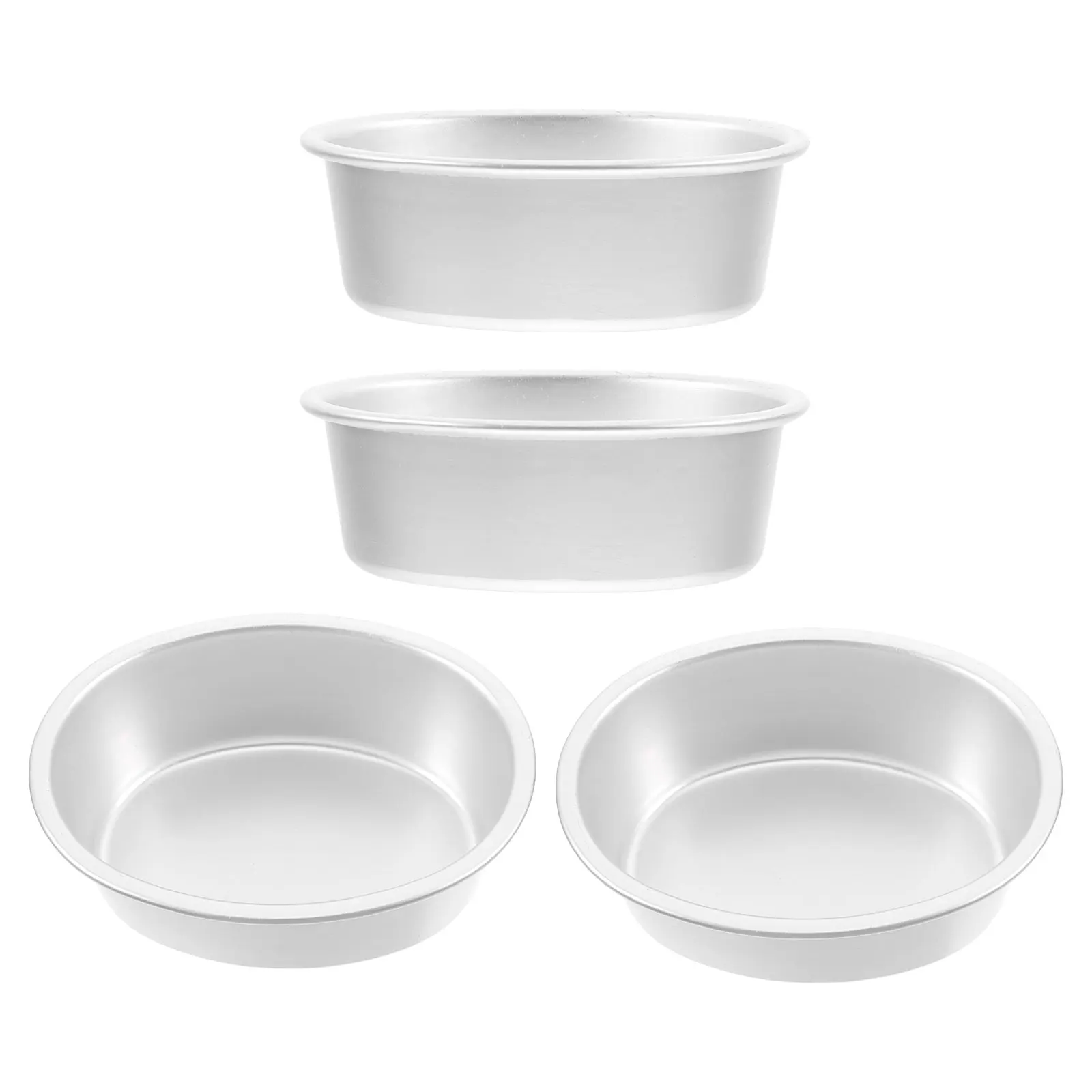 4 Pcs Cheesecake Mold Oval Pan Aluminum Alloy Baking Nonstick Small Pans Round Cake Pan Kitchen Accessories Safe Materials Easy
4 Pcs Cheesecake Mold Oval Pan Aluminum Alloy Baking Nonstick Small Pans Round Cake Pan Kitchen Accessories Safe Materials Easy