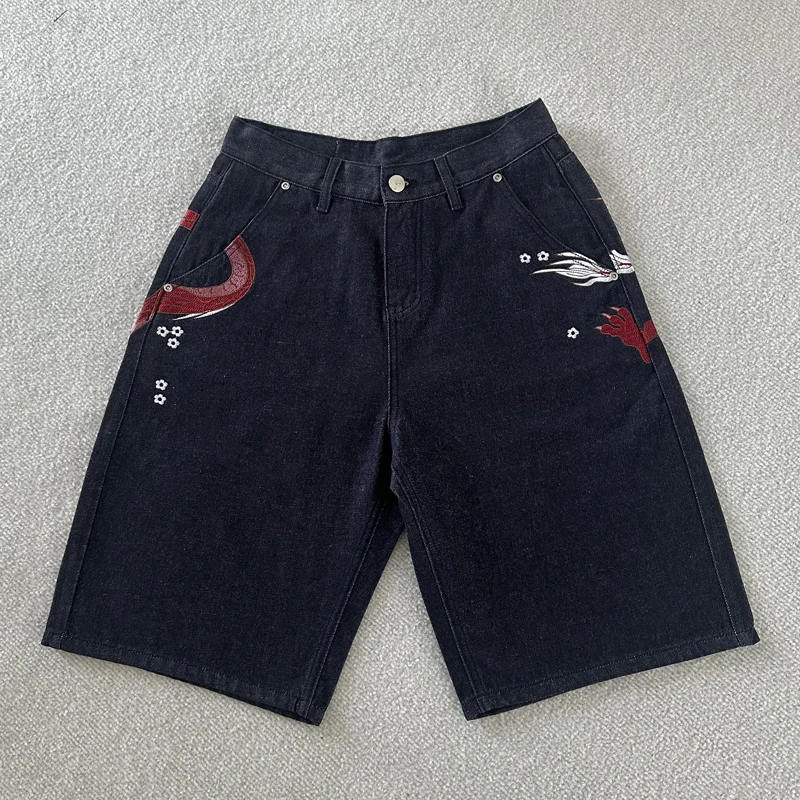 American Retro Distressed Derchutze Short Pants New Summer Style High Quality Denim Shorts Men Women
American Retro Distressed Derchutze Short Pants New Summer Style High Quality Denim Shorts Men Women