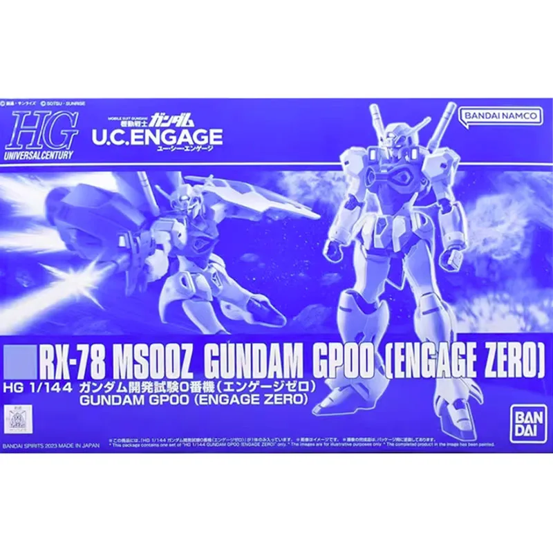 Bandai HG 1/144 Anime RX-78 MSOOZ GUNDAM GPOO Engage Zero PB Assembly Model kit Action Figure Toys For Kids Collectible Gift
Bandai HG 1/144 Anime RX-78 MSOOZ GUNDAM GPOO Engage Zero PB Assembly Model kit Action Figure Toys For Kids Collectible Gift