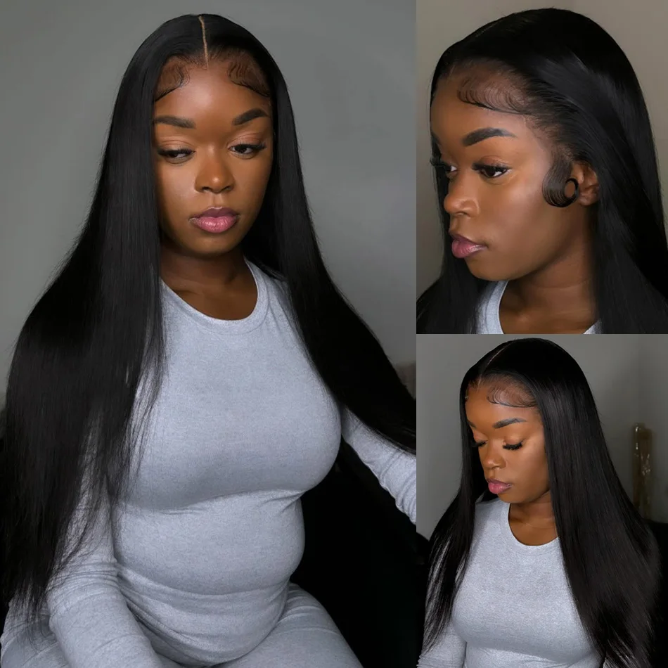 13x4 13x6 Hd Lace Front Wigs Brazilian Human Hair Wigs Straight HD Lace Frontal Wig Transparent 36 Inch 200 Density Human Hair
13x4 13x6 Hd Lace Front Wigs Brazilian Human Hair Wigs Straight HD Lace Frontal Wig Transparent 36 Inch 200 Density Human Hair
