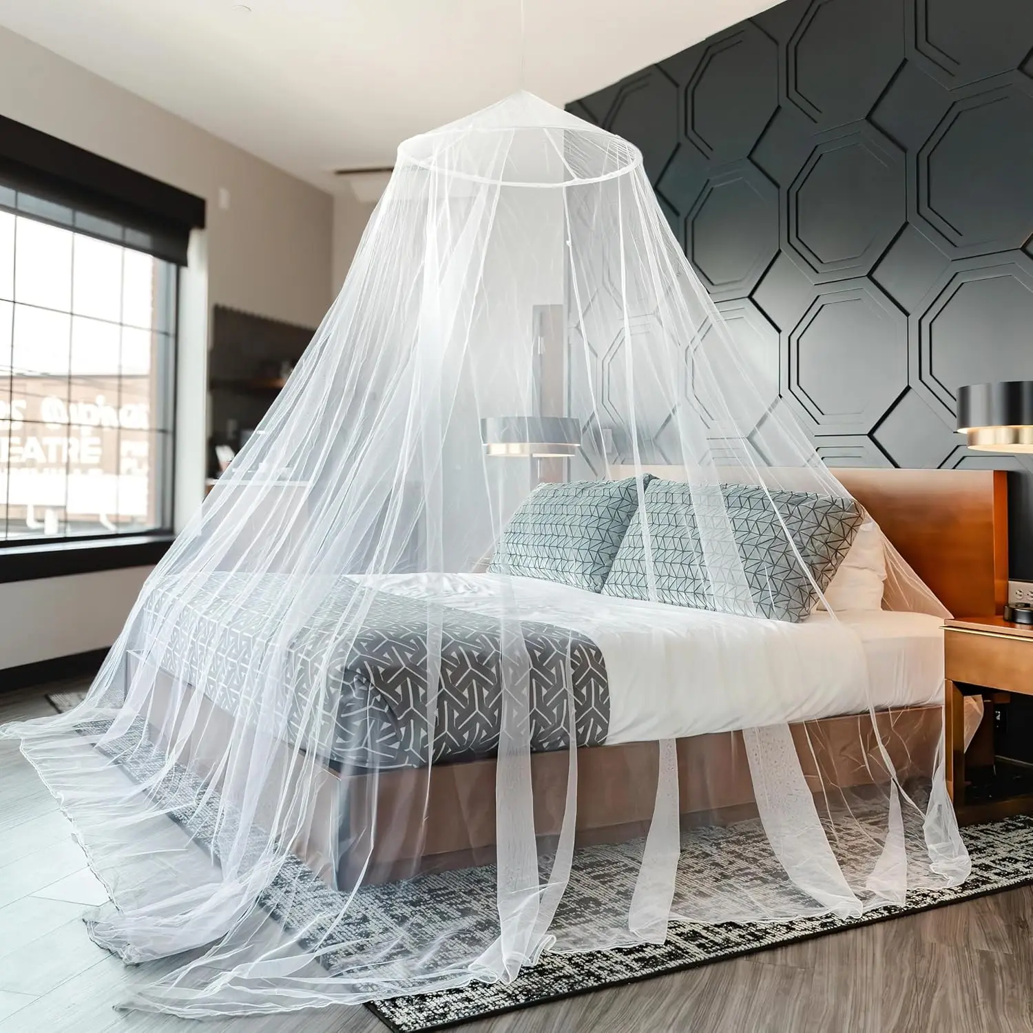 Extra Large Mosquito Net for Beds, Camping, and Travel - Premium Quality Indoor Outdoor Use
Extra Large Mosquito Net for Beds, Camping, and Travel - Premium Quality Indoor Outdoor Use