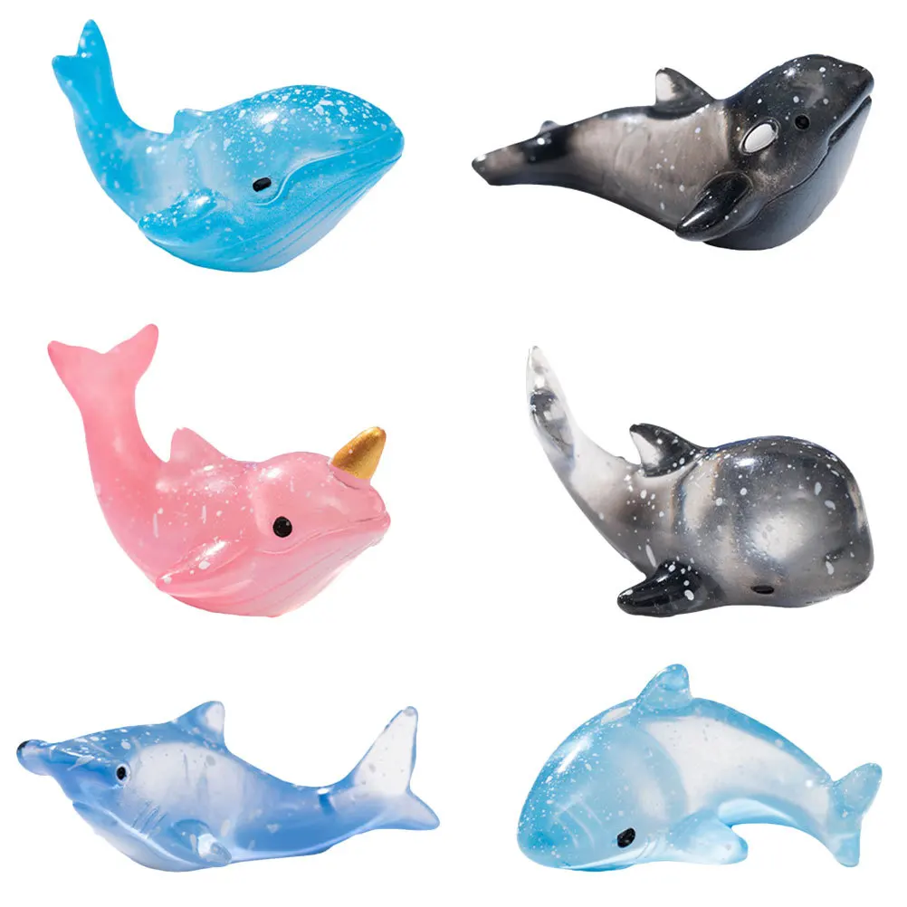 6Pcs Ocean Animal Aquarium Decoration Resin Mini Whale Shark Statues Tiny Sea Figures for Fish Tank Landscape Marine Animal Toys
6Pcs Ocean Animal Aquarium Decoration Resin Mini Whale Shark Statues Tiny Sea Figures for Fish Tank Landscape Marine Animal Toys