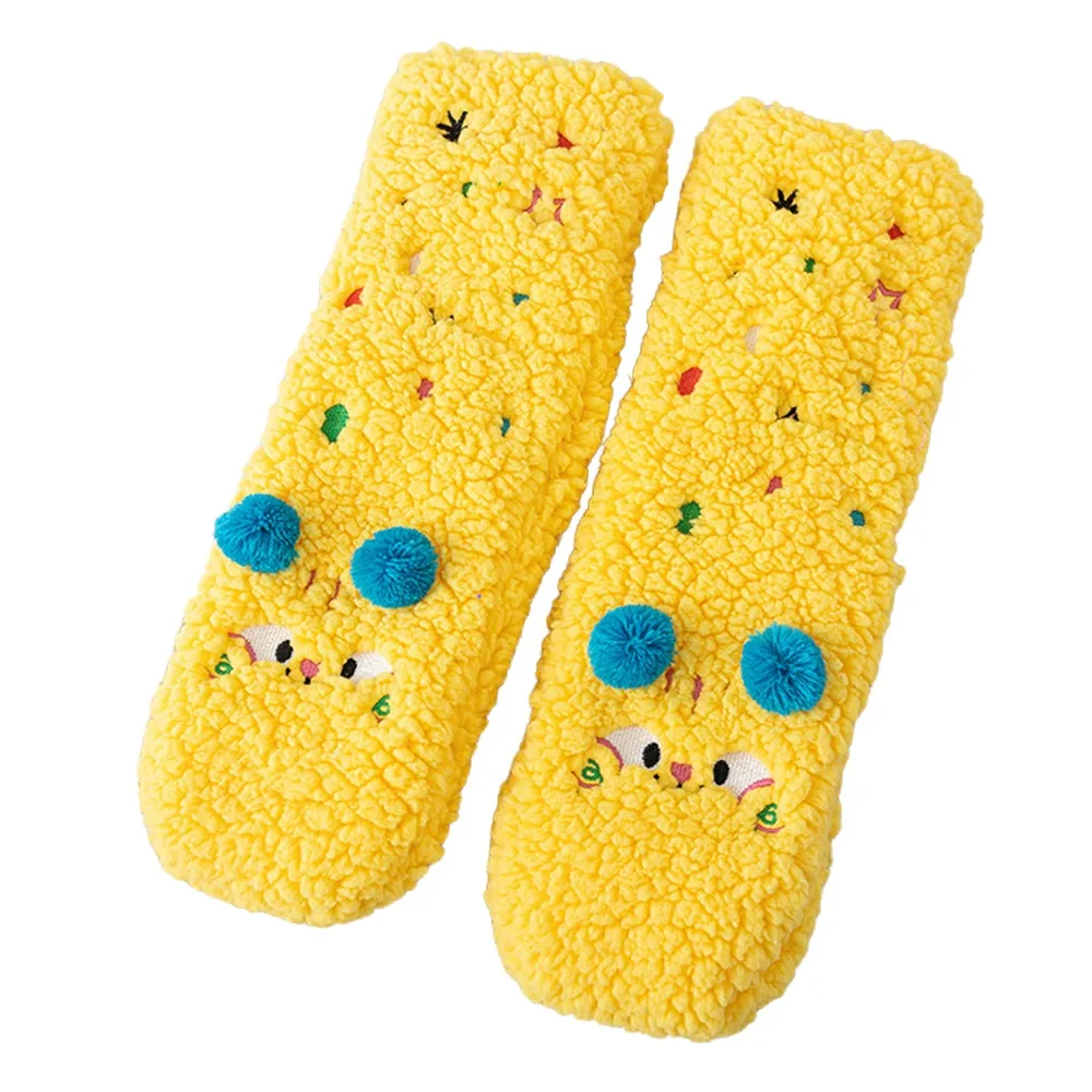 1pair Funny Fluffy Coral Fleece Socks Thickened 3D Cartoon Warm Sleeping Socks Soft Casual Thicken Floor Socks For Women
1pair Funny Fluffy Coral Fleece Socks Thickened 3D Cartoon Warm Sleeping Socks Soft Casual Thicken Floor Socks For Women