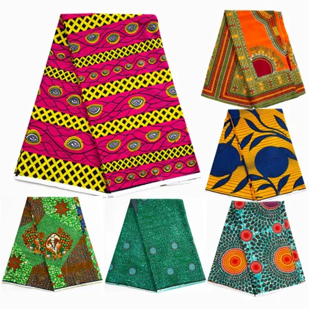 2024 African Grand Fabrics real wax By the Yard Cotton Material For Party Dresses satin 100% Real pagne Dress
2024 African Grand Fabrics real wax By the Yard Cotton Material For Party Dresses satin 100% Real pagne Dress