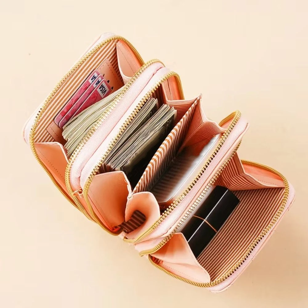 Multi-Functional Women's Mobile Phone Bag Three-layer Adjustable Strap Small Shoulder Bag Lightweight Zipper
Multi-Functional Women's Mobile Phone Bag Three-layer Adjustable Strap Small Shoulder Bag Lightweight Zipper