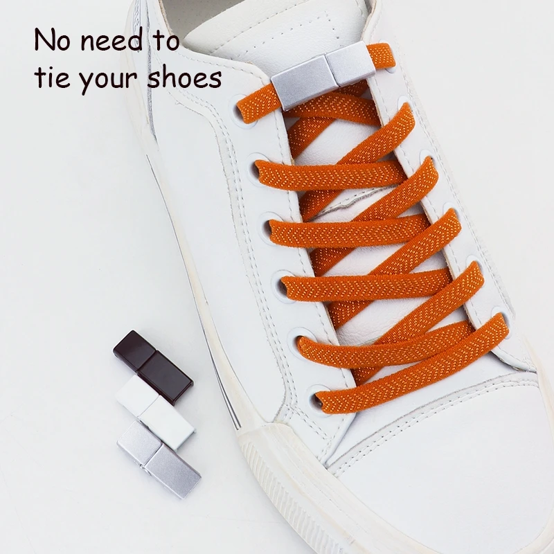 1Pair Elastic Laces Metal Cross-Lock Shoelaces Without Ties Children Adult Sneakers Fast On And Off Shoestrings Shoe Accessories
1Pair Elastic Laces Metal Cross-Lock Shoelaces Without Ties Children Adult Sneakers Fast On And Off Shoestrings Shoe Accessories