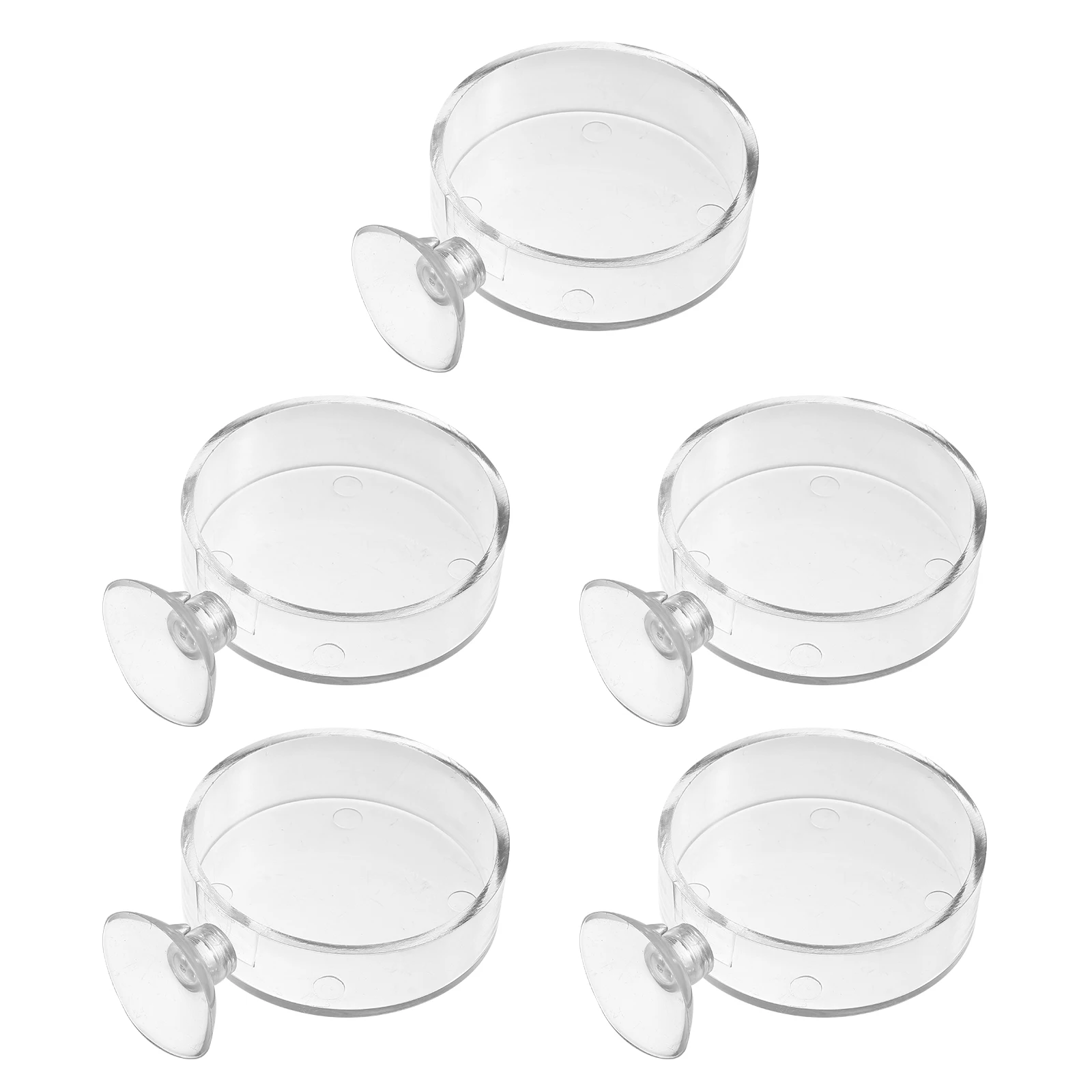 5 Pcs Feeding Bowl Aquarium Fish Shrimp Tank Supplies Clear Acrylic Food Container Suction Cup Adjustable Height
5 Pcs Feeding Bowl Aquarium Fish Shrimp Tank Supplies Clear Acrylic Food Container Suction Cup Adjustable Height