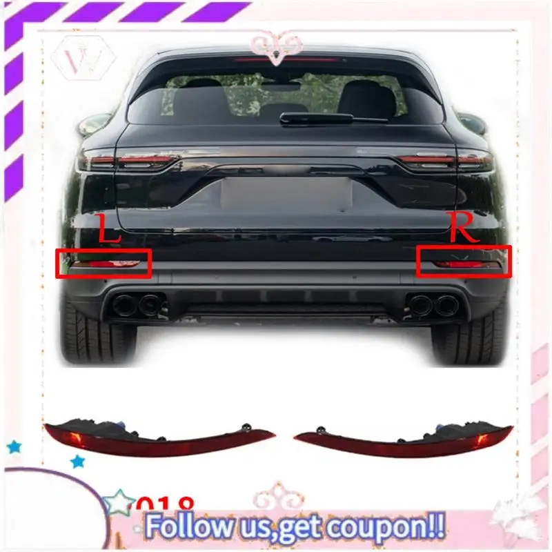 Easy To Use 1 Pair LED Rear Bumper Light Reflector Brake Fog Turn Signal Lamp For Porsche Cayenne 2018- 9Y0945725 Porsche Replac
Easy To Use 1 Pair LED Rear Bumper Light Reflector Brake Fog Turn Signal Lamp For Porsche Cayenne 2018- 9Y0945725 Porsche Replac