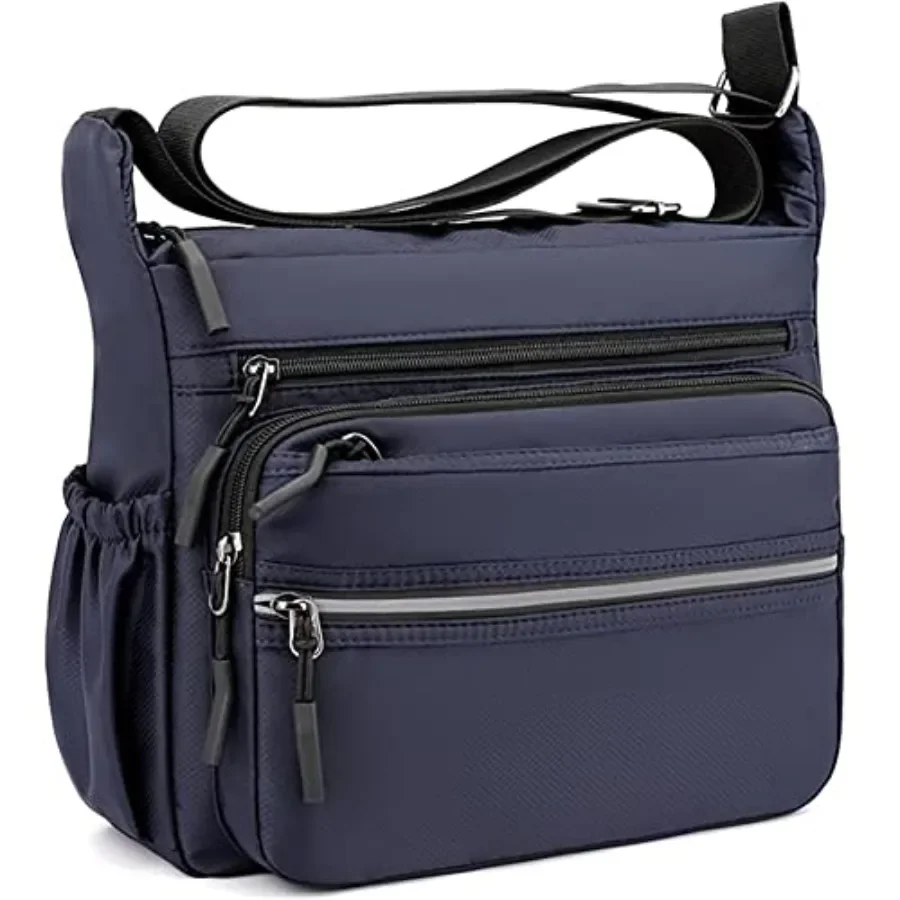 Messenger Bag for Men Nylon Waterproof Shoulder Bag Multi-pocket Crossbody Bag Daily Travel Bag Lightweight Satchel
Messenger Bag for Men Nylon Waterproof Shoulder Bag Multi-pocket Crossbody Bag Daily Travel Bag Lightweight Satchel