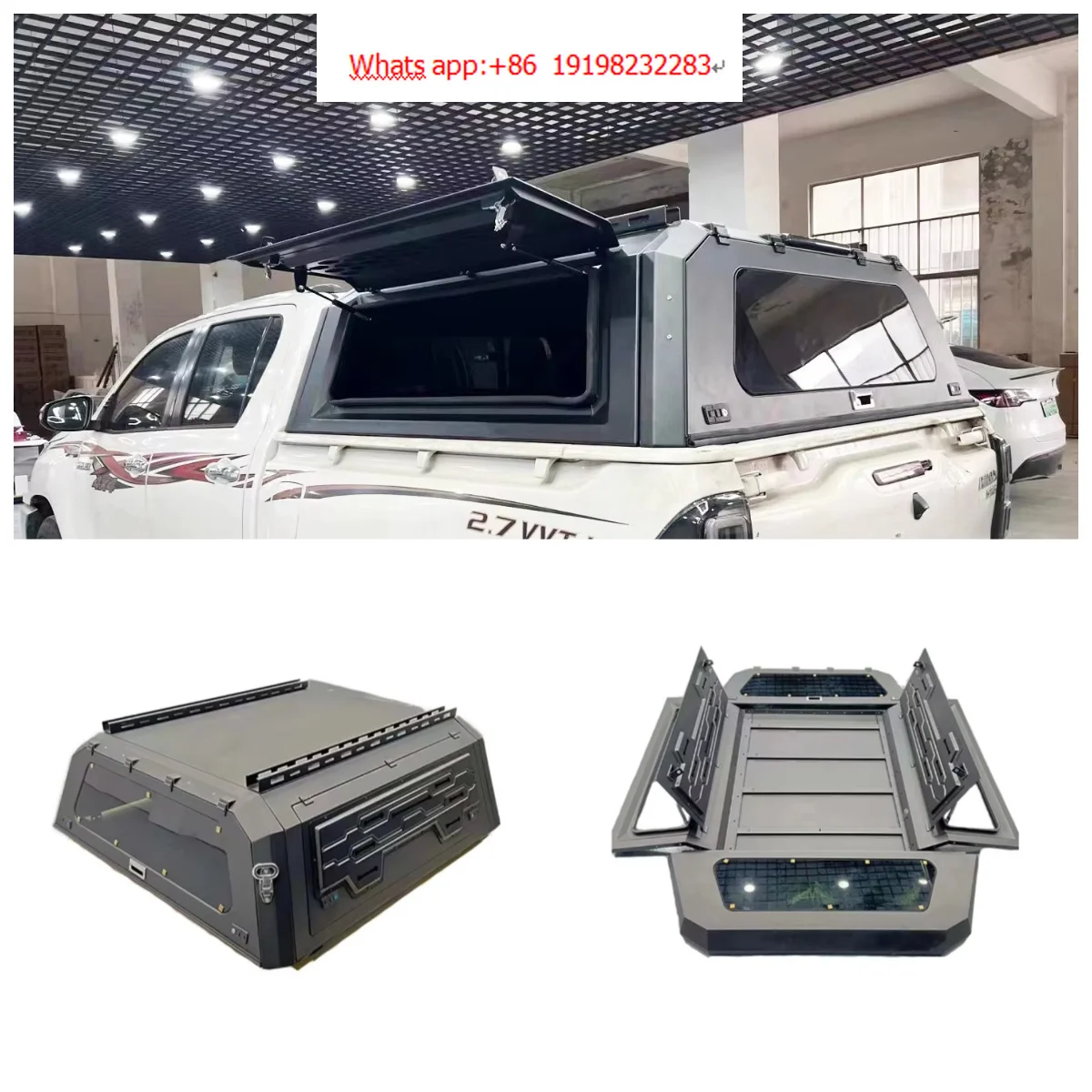 Tailored Sizes Anti Rusted Waterproof Aluminum Canopy for HILUX Tonneau Cover Modify Upgrade Hard Top Camper Shell
Tailored Sizes Anti Rusted Waterproof Aluminum Canopy for HILUX Tonneau Cover Modify Upgrade Hard Top Camper Shell