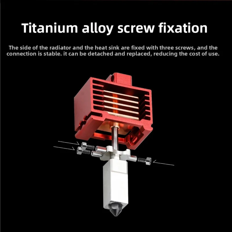 Mellow's new TZ 3.0 hot end is used for DIY 3D printer parts of the Tokugawa X1 P1P P1S series
Mellow's new TZ 3.0 hot end is used for DIY 3D printer parts of the Tokugawa X1 P1P P1S series