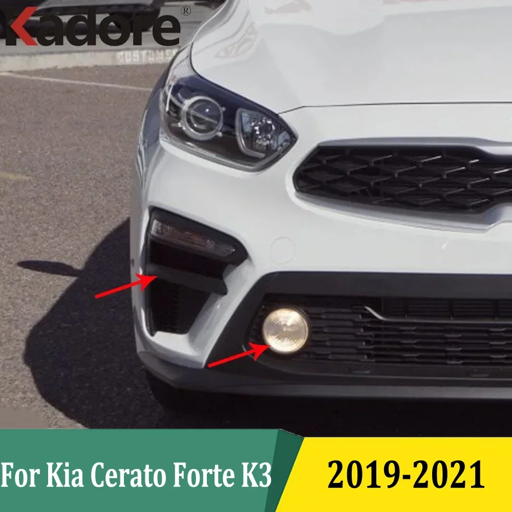 For Kia Forte Cerato K3 2019 2020 2021 Chrome Front Fog Light Lamp Cover Foglight Trim Car Styling Exterior Accessories
For Kia Forte Cerato K3 2019 2020 2021 Chrome Front Fog Light Lamp Cover Foglight Trim Car Styling Exterior Accessories