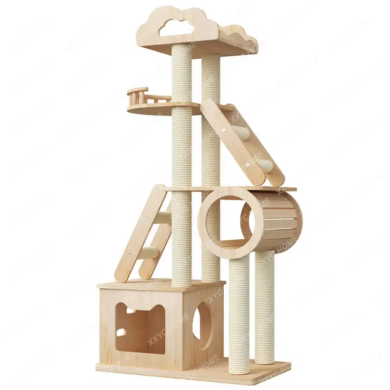 Cat Climber Solid Wood Integrated Large Climber Clouds Villa Climber Columns Tree One Piece Dropshipping
Cat Climber Solid Wood Integrated Large Climber Clouds Villa Climber Columns Tree One Piece Dropshipping