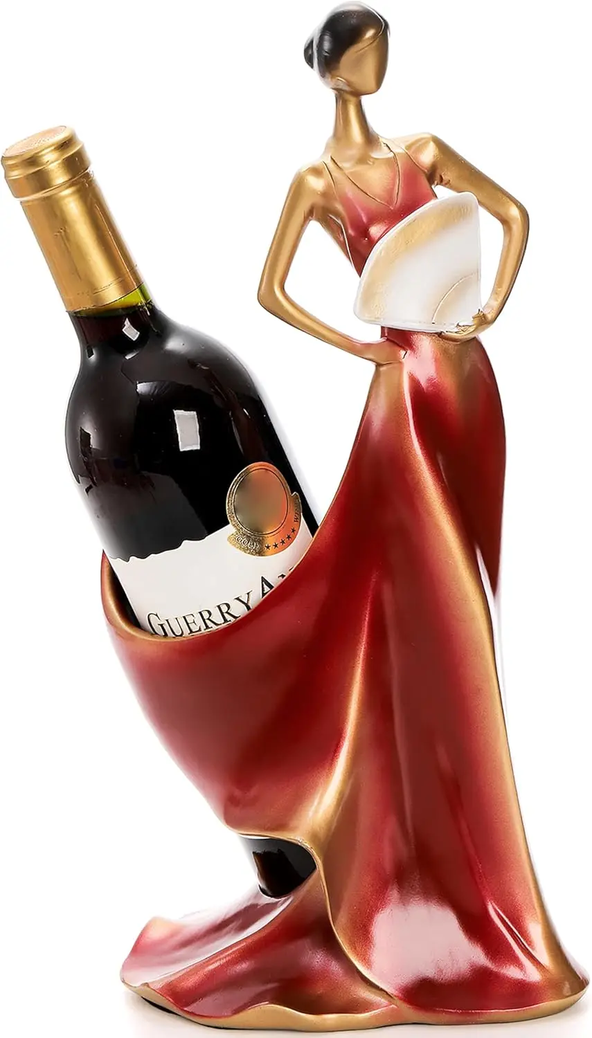 Wine Bottle Holder, Re n Red ngle Beauty Lady Statue Wine Holder Stand Decor for Kitchen Bar Countertop Tabletop
Wine Bottle Holder, Re n Red ngle Beauty Lady Statue Wine Holder Stand Decor for Kitchen Bar Countertop Tabletop