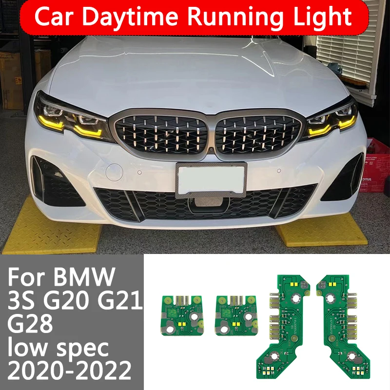 G20 Daytime Running Lights Chip 316 318 330 i d For BMW 3 Series G21 2020-2022 CSL Angel Eyes DRL Boards LED Headlight Modules
G20 Daytime Running Lights Chip 316 318 330 i d For BMW 3 Series G21 2020-2022 CSL Angel Eyes DRL Boards LED Headlight Modules