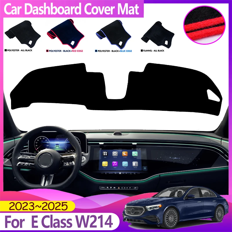 Car Dash Mat For Mercedes Benz E Class W214 MK6 2023 2024 2025 Avoid Light Dashboard Cover Anti-slip Pad Caerpet Auto Accessorie
Car Dash Mat For Mercedes Benz E Class W214 MK6 2023 2024 2025 Avoid Light Dashboard Cover Anti-slip Pad Caerpet Auto Accessorie