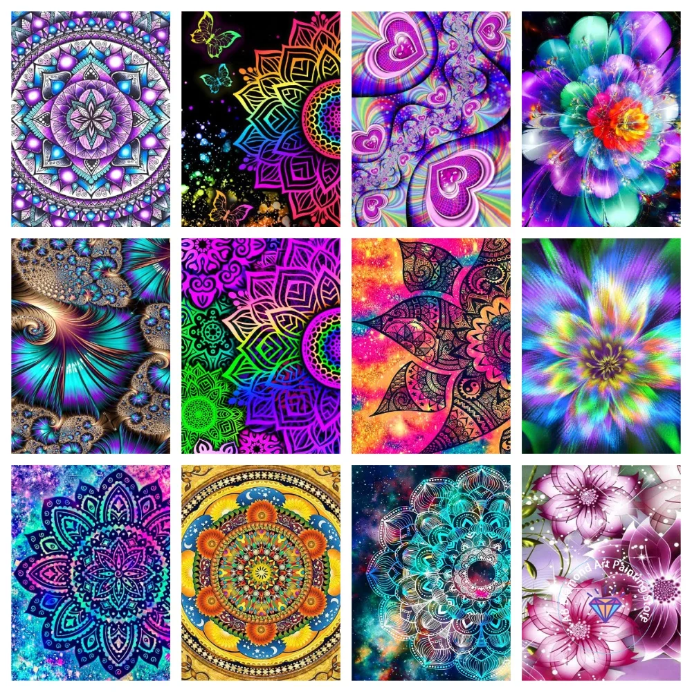 New Mandala AB Diamond Painting Kit Square Round Diamond 5D DIY Mosaic Handmade Abstract Flower Art Exquisite Gift Home Decor
New Mandala AB Diamond Painting Kit Square Round Diamond 5D DIY Mosaic Handmade Abstract Flower Art Exquisite Gift Home Decor