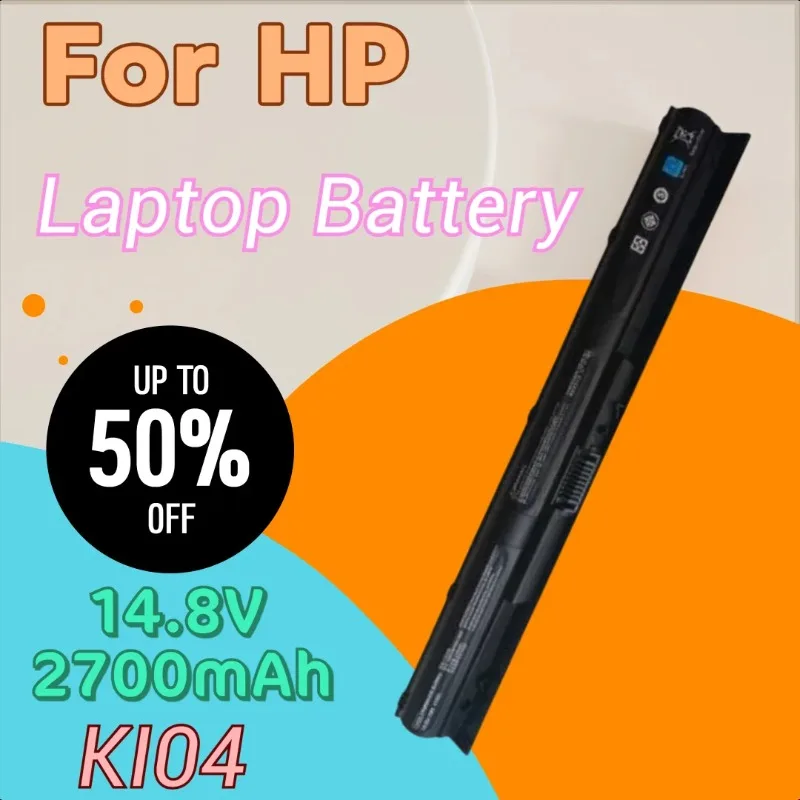 Новый аккумулятор для ноутбука KI04 14,8 В 2700 мАч для HP Pavilion 14-ab005TU 15-ak HSTNN-DB6T HSTNN-LB6R 800009-421 800049-001 HSTNN-LB6S 
Новый аккумулятор для ноутбука KI04 14,8 В 2700 мАч для HP Pavilion 14-ab005TU 15-ak HSTNN-DB6T HSTNN-LB6R 800009-421 800049-001 HSTNN-LB6S