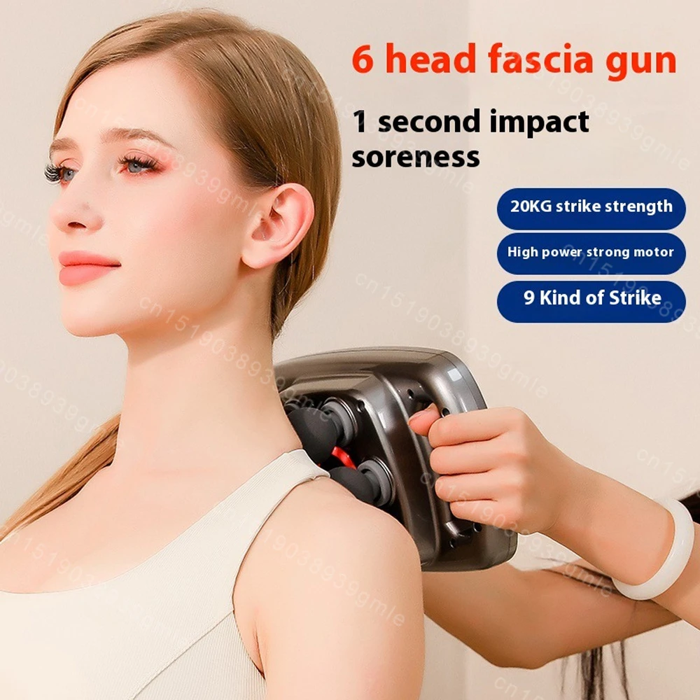 Electric Massager Vibration Massage Gun Body Relaxation Fascia Gun Relieve Muscle Soreness Shoulder Neck Back Fitness Tool
Electric Massager Vibration Massage Gun Body Relaxation Fascia Gun Relieve Muscle Soreness Shoulder Neck Back Fitness Tool