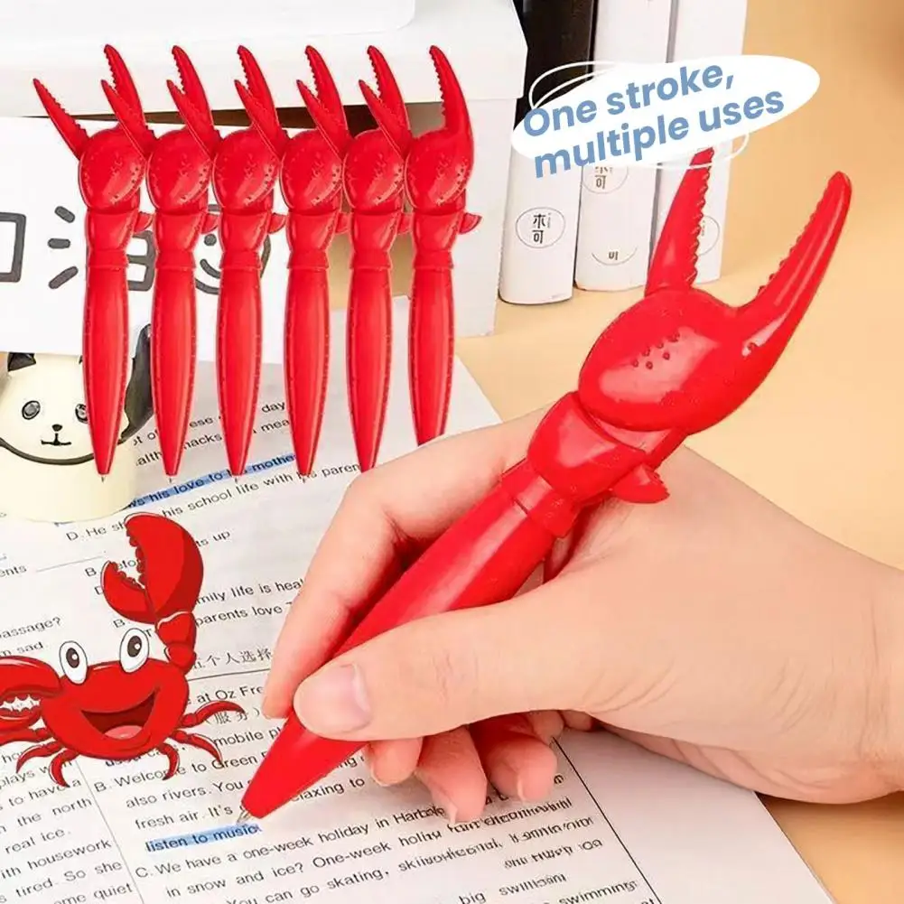 6 Pcs Novel Crab Pen, Simulated Crab Claw Ballpoint Pen, Can Pick Up Things As Writing Pen, Novel And Funny Office Supplies
6 Pcs Novel Crab Pen, Simulated Crab Claw Ballpoint Pen, Can Pick Up Things As Writing Pen, Novel And Funny Office Supplies 