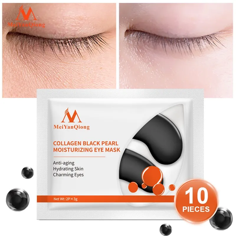 10PCS Crystal Collagen Hydrating Anti-aging Collagen Black pearl Moisturizing Eye Mask
10PCS Crystal Collagen Hydrating Anti-aging Collagen Black pearl Moisturizing Eye Mask