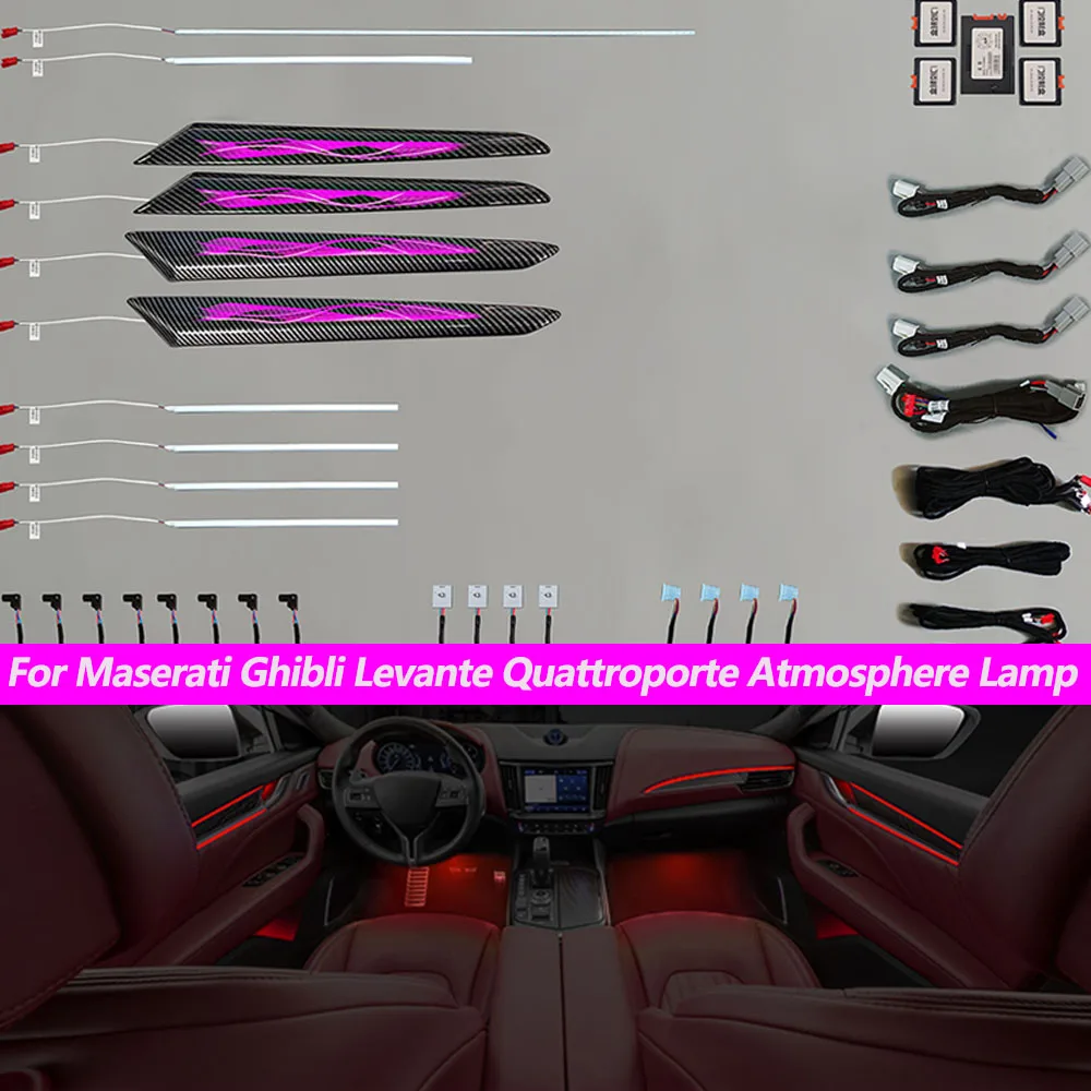 For Maserati Atmosphere Lamp Geberit Ghibli Levante Quattroporte Modified Interior Ambient Lighting Carbon Fiber Panel
For Maserati Atmosphere Lamp Geberit Ghibli Levante Quattroporte Modified Interior Ambient Lighting Carbon Fiber Panel