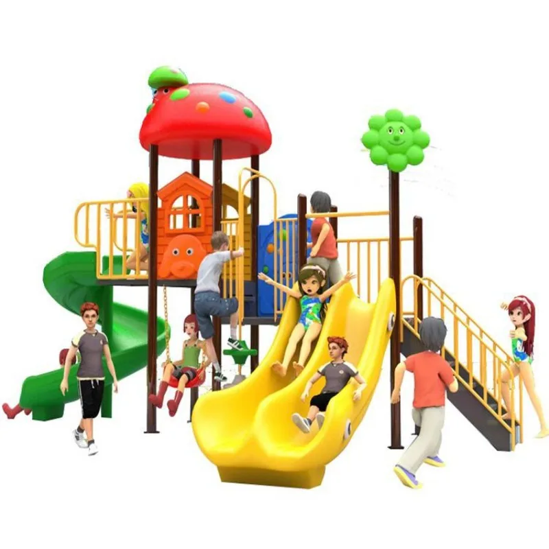 Kindergarten children's slide outdoor large slide community park outdoor swing combination plastic
Kindergarten children's slide outdoor large slide community park outdoor swing combination plastic