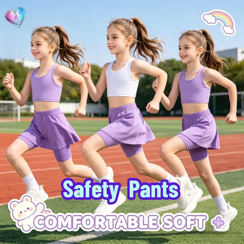 Girls Safety Shorts Anti Exposure Boxer Shorts Soft Elastic Breathable Kids Daily Casual Underwear Shorts Home Sports Pants
Girls Safety Shorts Anti Exposure Boxer Shorts Soft Elastic Breathable Kids Daily Casual Underwear Shorts Home Sports Pants