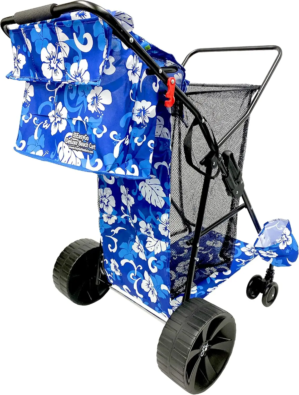 Beach Cart Heavy Duty Folding Utility Cart with Large Sand Wheels, Holds 4 Chairs, Umbrella Holder, Removable Storage Bag
Beach Cart Heavy Duty Folding Utility Cart with Large Sand Wheels, Holds 4 Chairs, Umbrella Holder, Removable Storage Bag