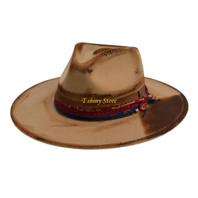 N58F дышащая шляпа-федора для фокусников, карнавальная шляпа-трилби из плотного фетра, шляпа для взрослых, повседневная одежда
N58F дышащая шляпа-федора для фокусников, карнавальная шляпа-трилби из плотного фетра, шляпа для взрослых, повседневная одежда