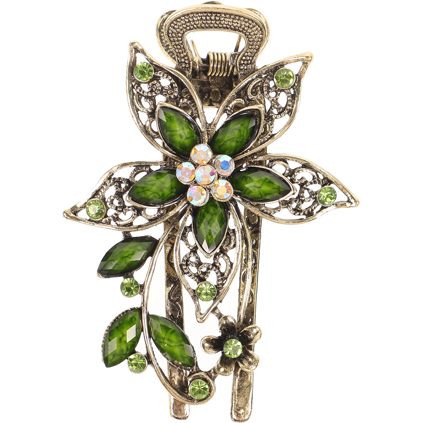 Floral Hair Hair Clip Barrette Petal Hairpin Green Accessories Women Baby Girls Vintage Hairclip Decorative Jewelry
Floral Hair Hair Clip Barrette Petal Hairpin Green Accessories Women Baby Girls Vintage Hairclip Decorative Jewelry