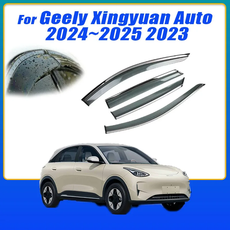 4x For Geely Xingyuan Auto 2024~2025 Door Smoke Deflector Guards Windshield Car Side Window Visors Trim Rain Eyebrow Accessories
4x For Geely Xingyuan Auto 2024~2025 Door Smoke Deflector Guards Windshield Car Side Window Visors Trim Rain Eyebrow Accessories