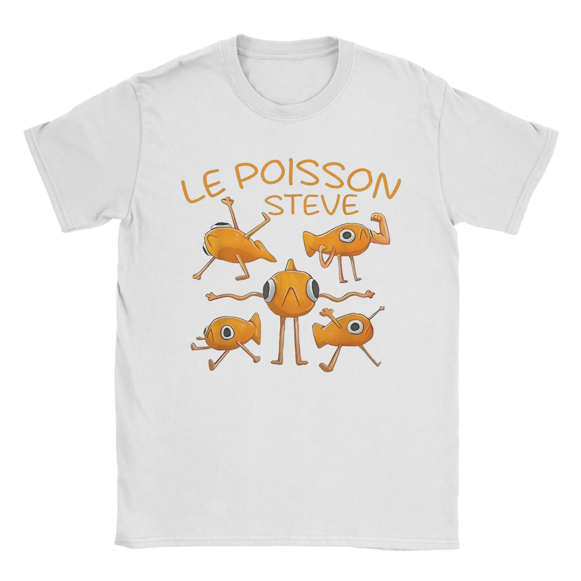 Забавная футболка Fish Le Poisson Steve, мужские винтажные хлопковые футболки, пляжные футболки с круглым вырезом в стиле Харадзюку, дешевые топы больших размеров
Забавная футболка Fish Le Poisson Steve, мужские винтажные хлопковые футболки, пляжные футболки с круглым вырезом в стиле Харадзюку, дешевые топы больших размеров