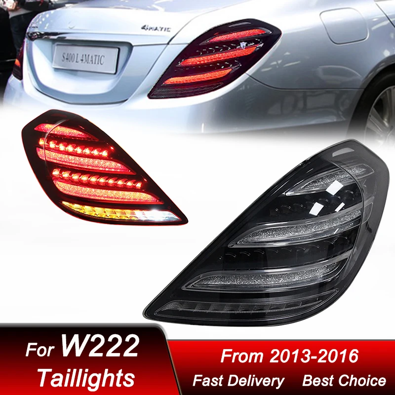 Поп-автомобильные задние фонари для Mercedes-Benz S Class W222 2013-2016 Maybach Style, новый полностью светодиодный динамический указатель поворота, задний фонарь Asse
Поп-автомобильные задние фонари для Mercedes-Benz S Class W222 2013-2016 Maybach Style, новый полностью светодиодный динамический указатель поворота, задний фонарь Asse