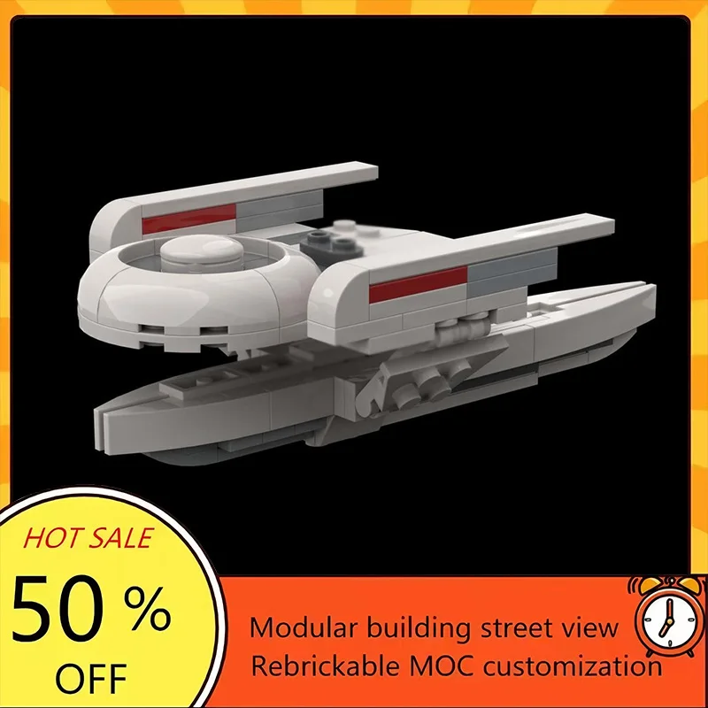 120PCS Popular Space War Movie Model MOC Building Bricks Spaceship Modular Technology Gifts Holiday Assemble Children Toy Suit
120PCS Popular Space War Movie Model MOC Building Bricks Spaceship Modular Technology Gifts Holiday Assemble Children Toy Suit