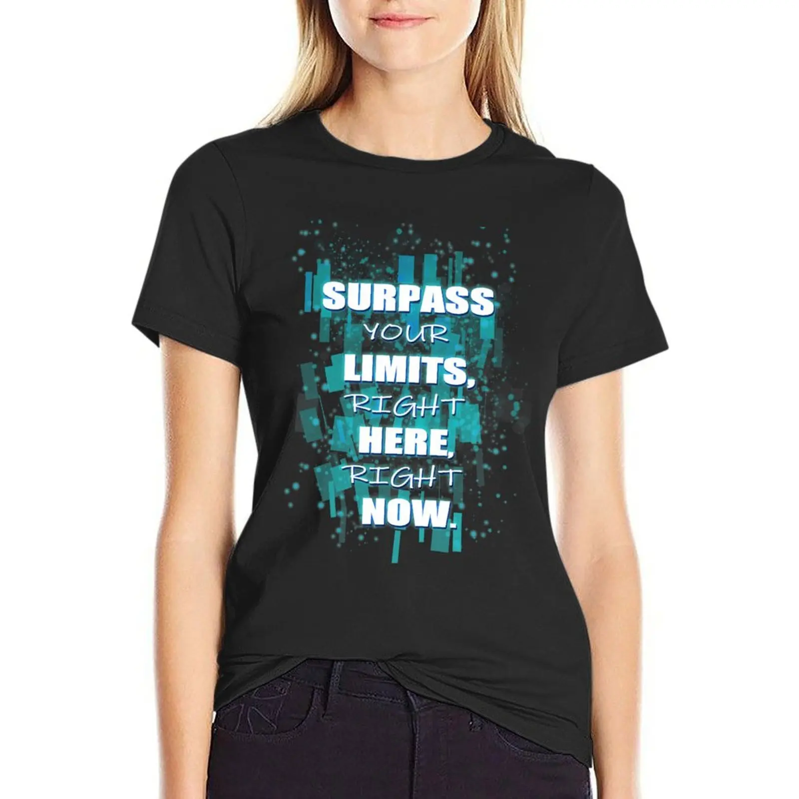 Surpass Your Limits - Quote - Inspirational - Gym Workout T-Shirt lady clothes heavyweights t shirt for Women
Surpass Your Limits - Quote - Inspirational - Gym Workout T-Shirt lady clothes heavyweights t shirt for Women