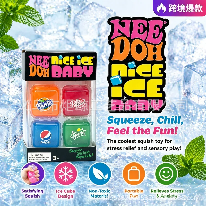 NeeDoh Four Brothers Pinch Music, Sprite Cola Fanta Pepsi Maltose Cube Ice Cube Pinch Decompression Toy
NeeDoh Four Brothers Pinch Music, Sprite Cola Fanta Pepsi Maltose Cube Ice Cube Pinch Decompression Toy