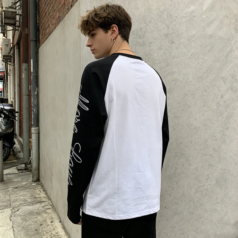 Men's Black White Raglan Long Sleeve T-shirt "More Love" Print Casual Streetwear Hip Hop Top Spring Autumn Daily Wear Tee
Men's Black White Raglan Long Sleeve T-shirt "More Love" Print Casual Streetwear Hip Hop Top Spring Autumn Daily Wear Tee