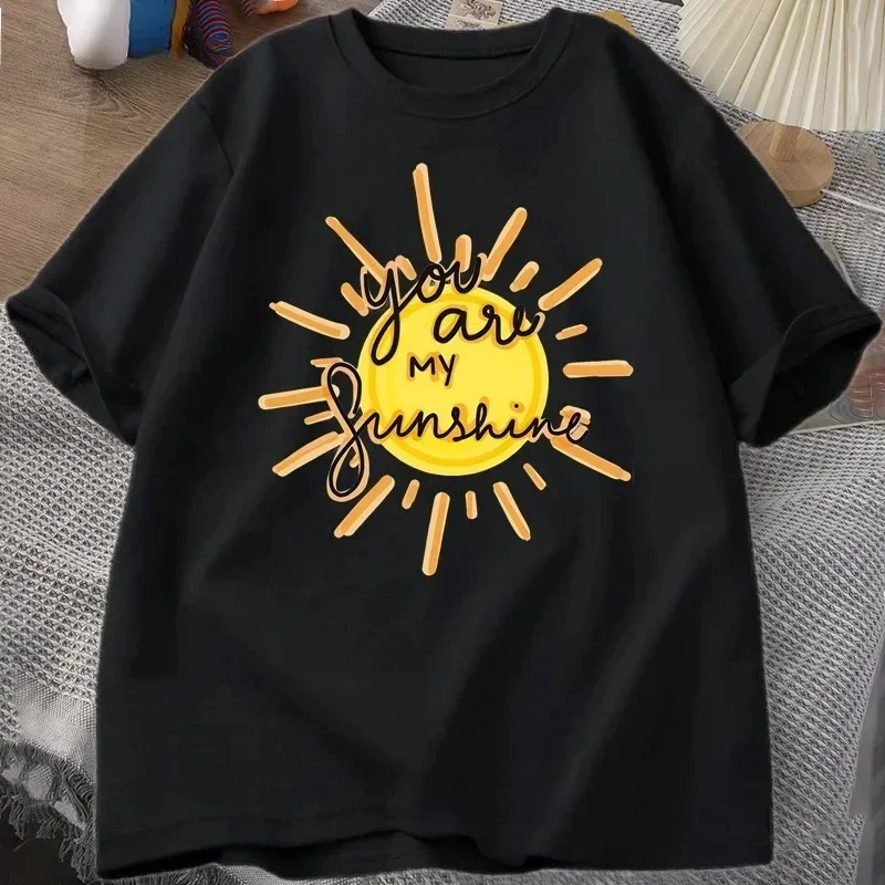 Camiseta You Are My Sunshine para mujer camisetas de manga corta camisetas estampadas divertidas ropa de calle para mujer
Camiseta You Are My Sunshine para mujer camisetas de manga corta camisetas estampadas divertidas ropa de calle para mujer
