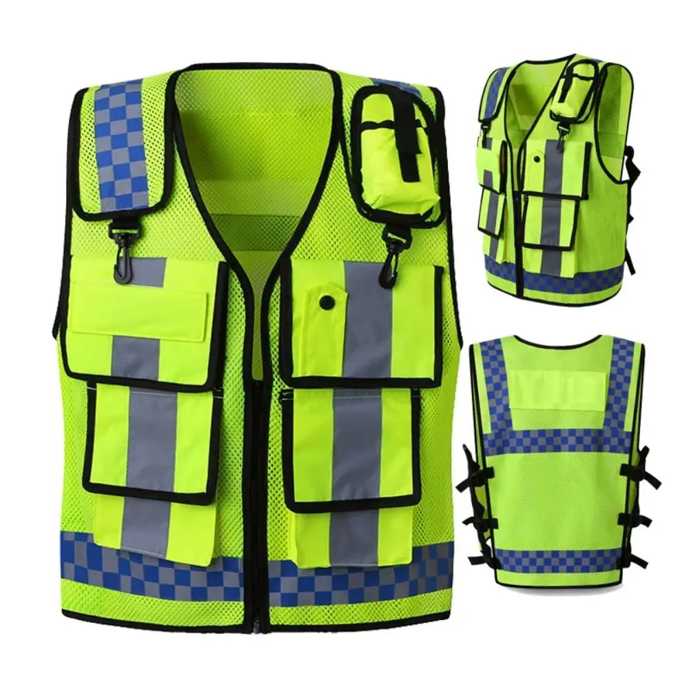 Hot High Visibility Hi Vis Safety Vest Pockets Design Outdoor Reflective Uniform Running Cycling Security Guard Vest Adult
Hot High Visibility Hi Vis Safety Vest Pockets Design Outdoor Reflective Uniform Running Cycling Security Guard Vest Adult
