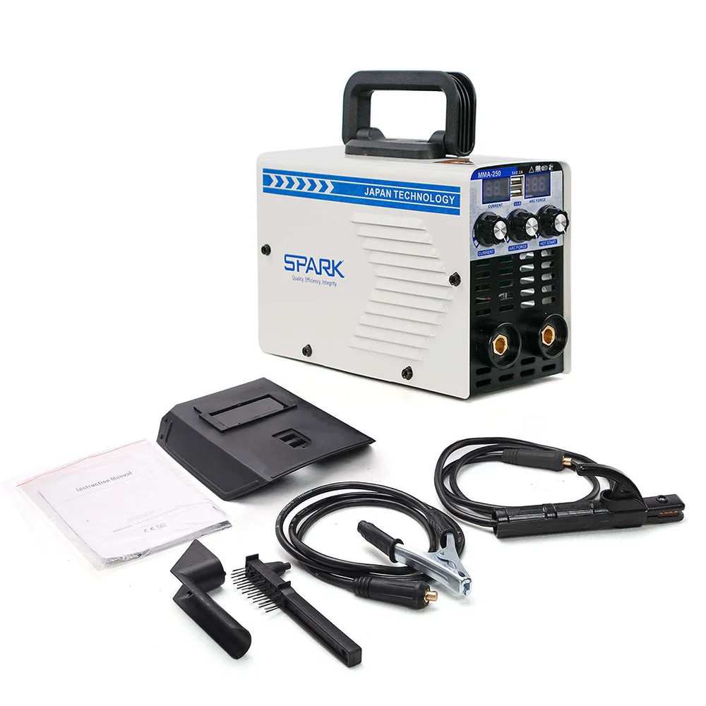 High Efficiency Portable MMA Arc DC Motor Welding Machine 220V 20-250A Mini Welder
High Efficiency Portable MMA Arc DC Motor Welding Machine 220V 20-250A Mini Welder