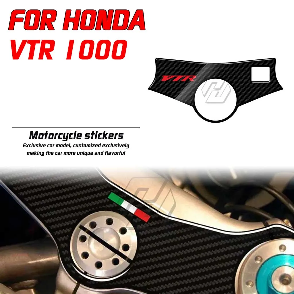 Suitable for Honda VTR 1000 motorcycle with 3D carbon fiber outer three yoke protective sticker decoration
Suitable for Honda VTR 1000 motorcycle with 3D carbon fiber outer three yoke protective sticker decoration