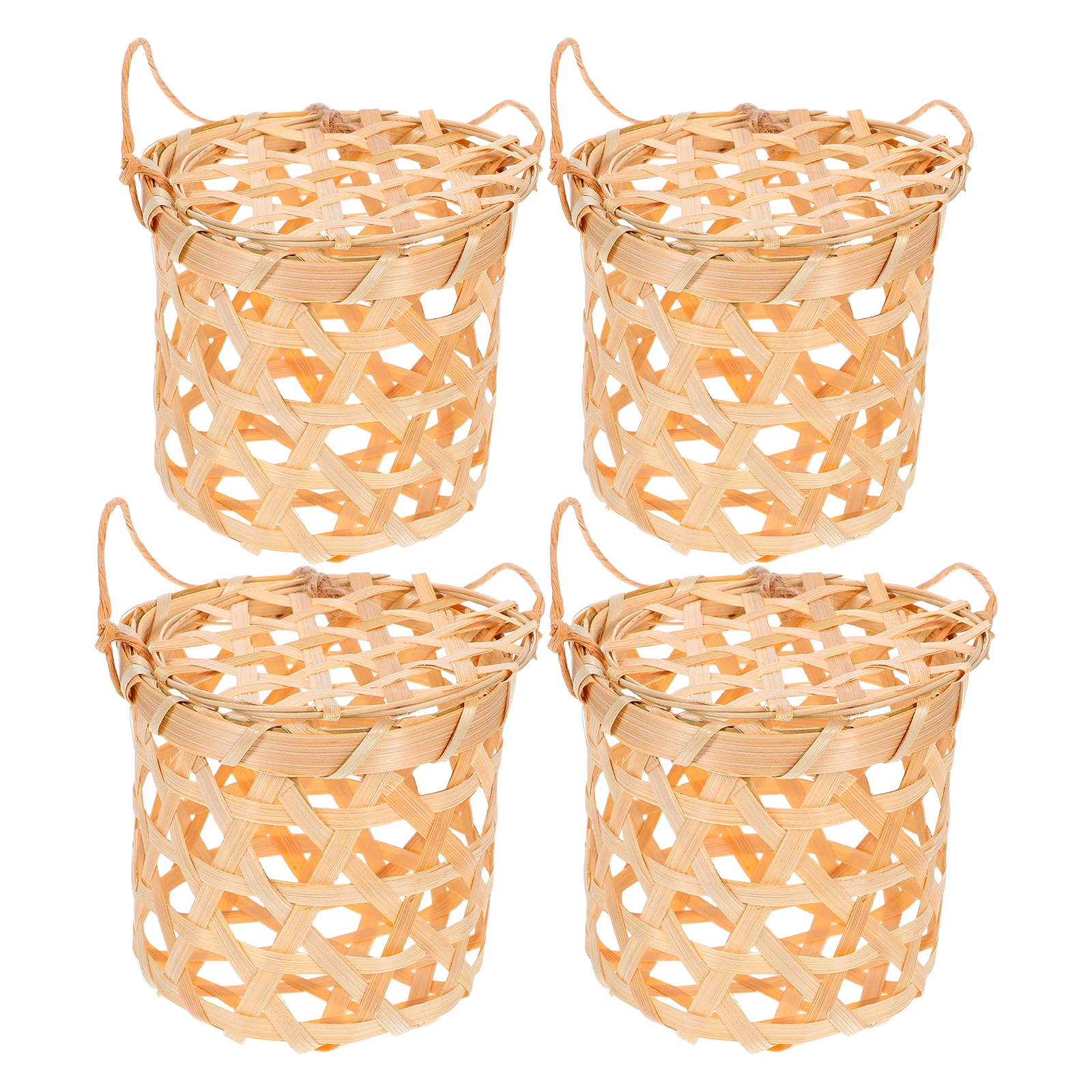 4 Pcs Bamboo Wedding Mini Baskets For Favors Favor Baskets 8x8CM Handmade Woven Lidded Containers Party Gifts Elegant Design
4 Pcs Bamboo Wedding Mini Baskets For Favors Favor Baskets 8x8CM Handmade Woven Lidded Containers Party Gifts Elegant Design