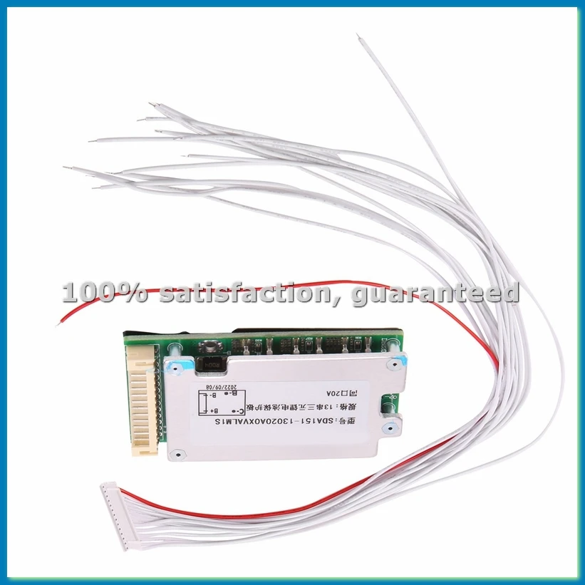 Плата защиты литий-ионных аккумуляторов Li-Ion SDA151 13S 48V 20A для электровелосипедов, плата балансировки аккумуляторов Ebike Battery Balance-ABVM
Плата защиты литий-ионных аккумуляторов Li-Ion SDA151 13S 48V 20A для электровелосипедов, плата балансировки аккумуляторов Ebike Battery Balance-ABVM