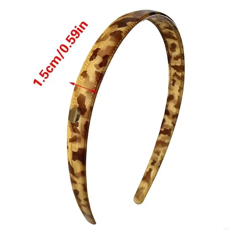 B95F Elegant Leopards Headbands Durability Women Hair Hoop Lovely Styles Hairband for Various Day Wear
B95F Elegant Leopards Headbands Durability Women Hair Hoop Lovely Styles Hairband for Various Day Wear